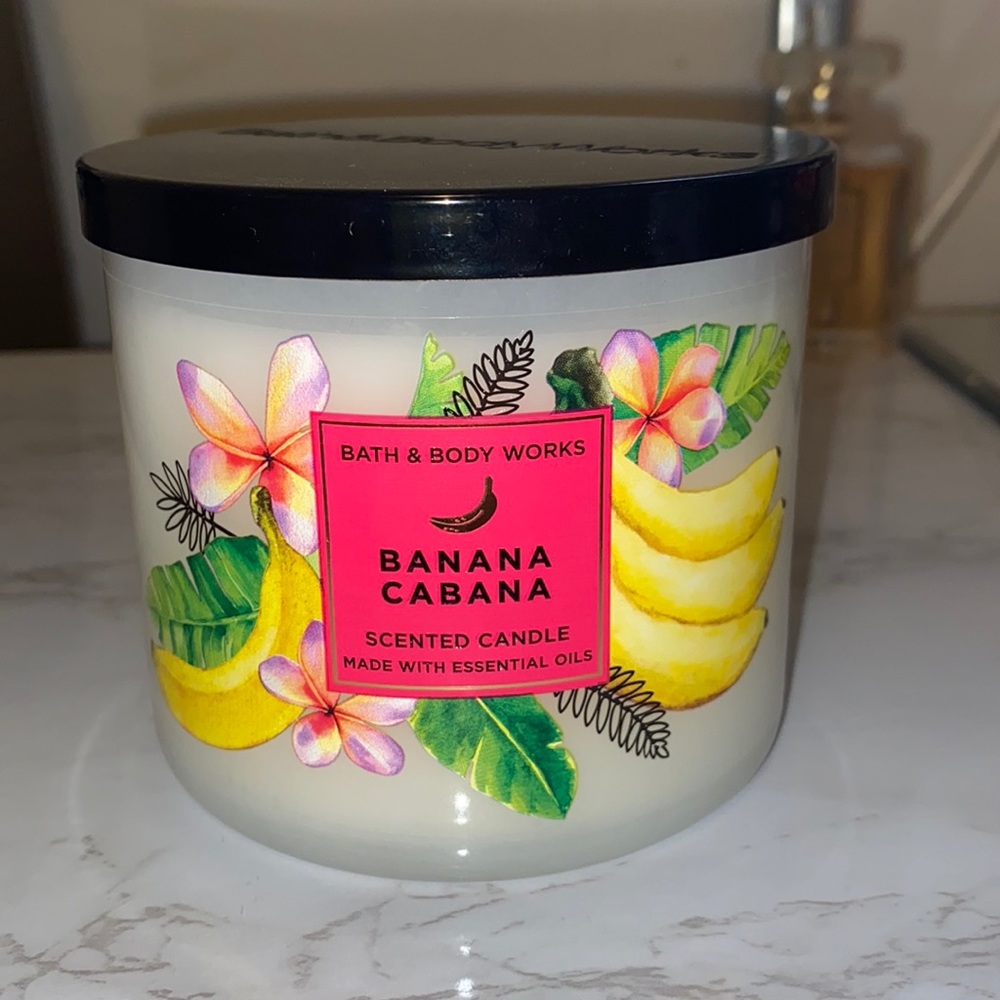 Cabana Banana Candle | Bath & Body Works / White Barn